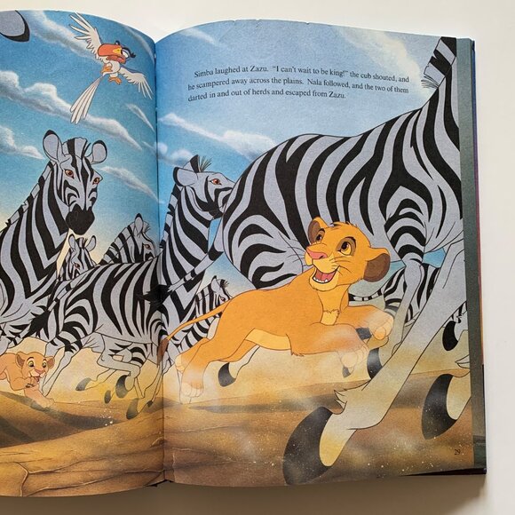 The Lion King (1994, Hardcover, 1st Edition) Vintage Walt Disney Picture Book - Picture 7 of 14